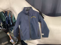 Jacka blå,stl 7-8 år