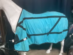 Antisvett täcke,blått,lagat,125 cm