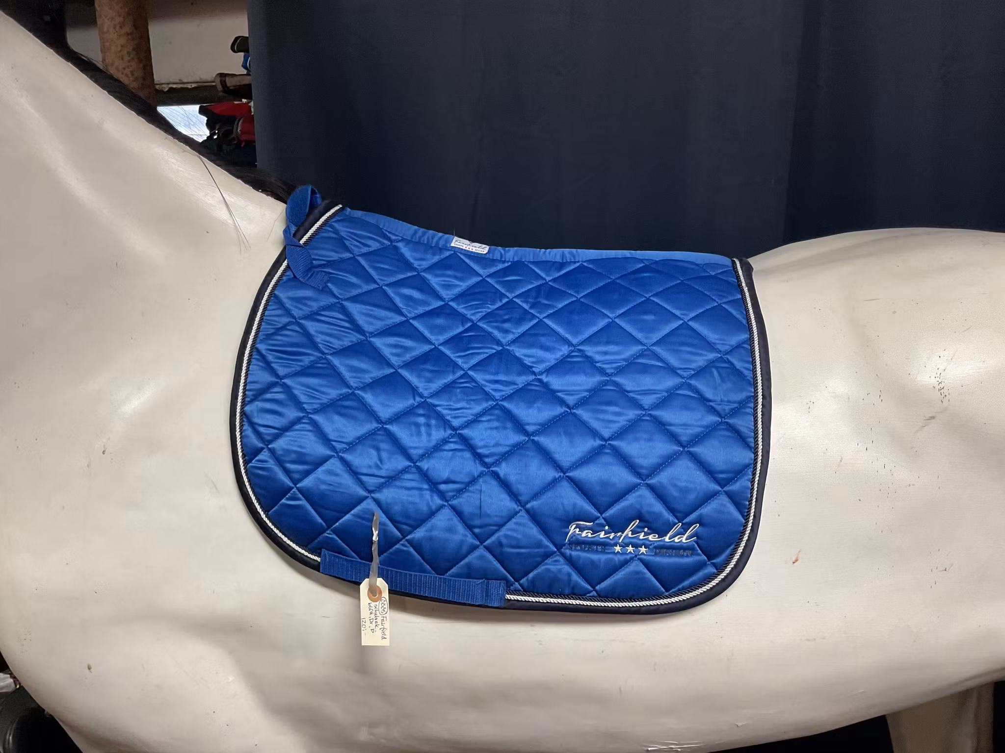 Fairfield schabrak,blått,dr,p