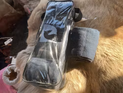 Benlindor,blåa,4-pack