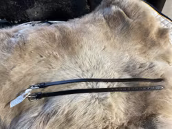 Eqviptus sporremmar,mörkbruna,nya