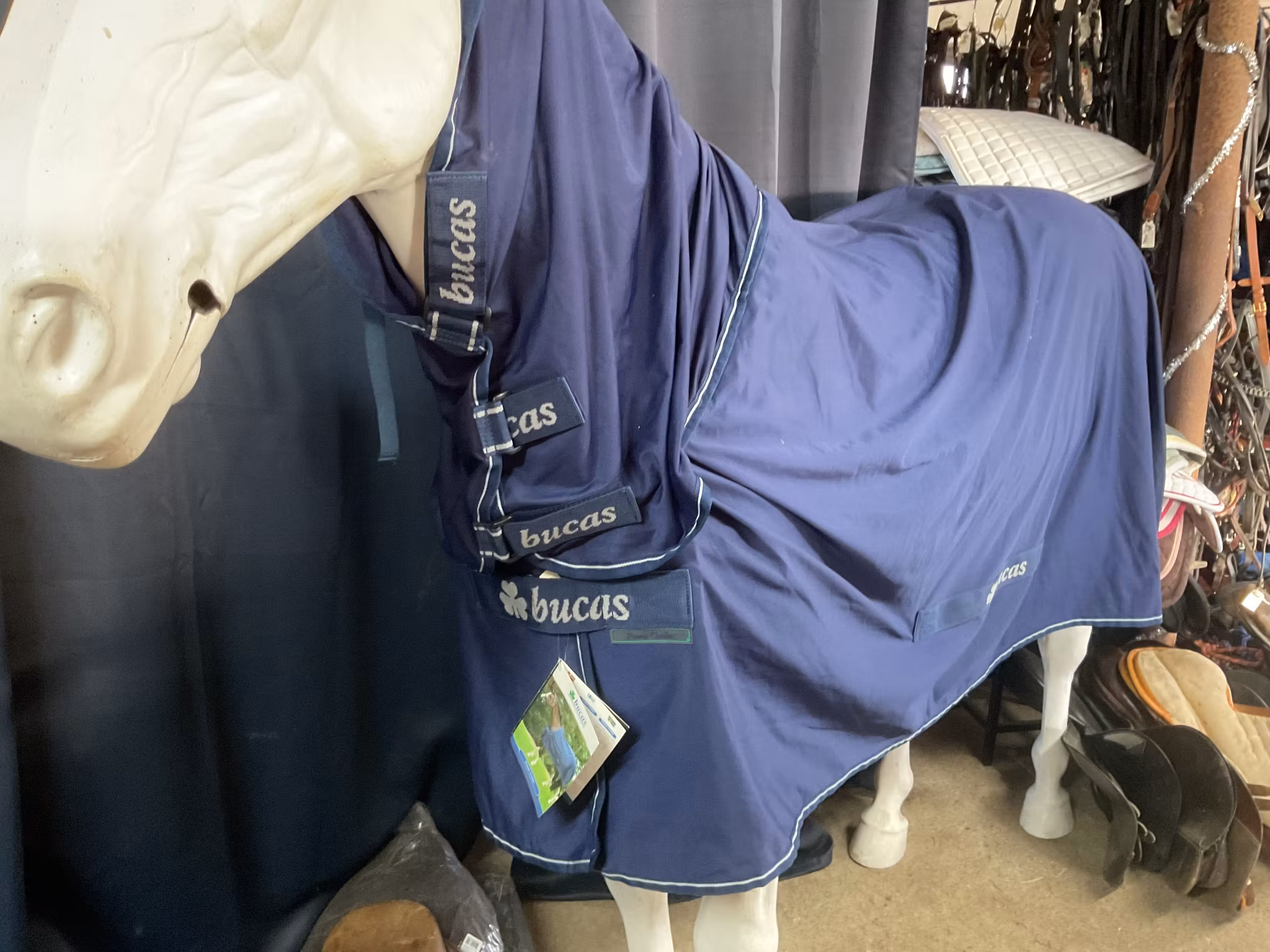 Bucastäcke,power cooler,hel hals,135 cm,nytt