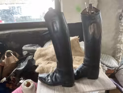 Ridstövlar,stl 9,svarta