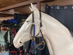 Grimma,brun/blå,cob