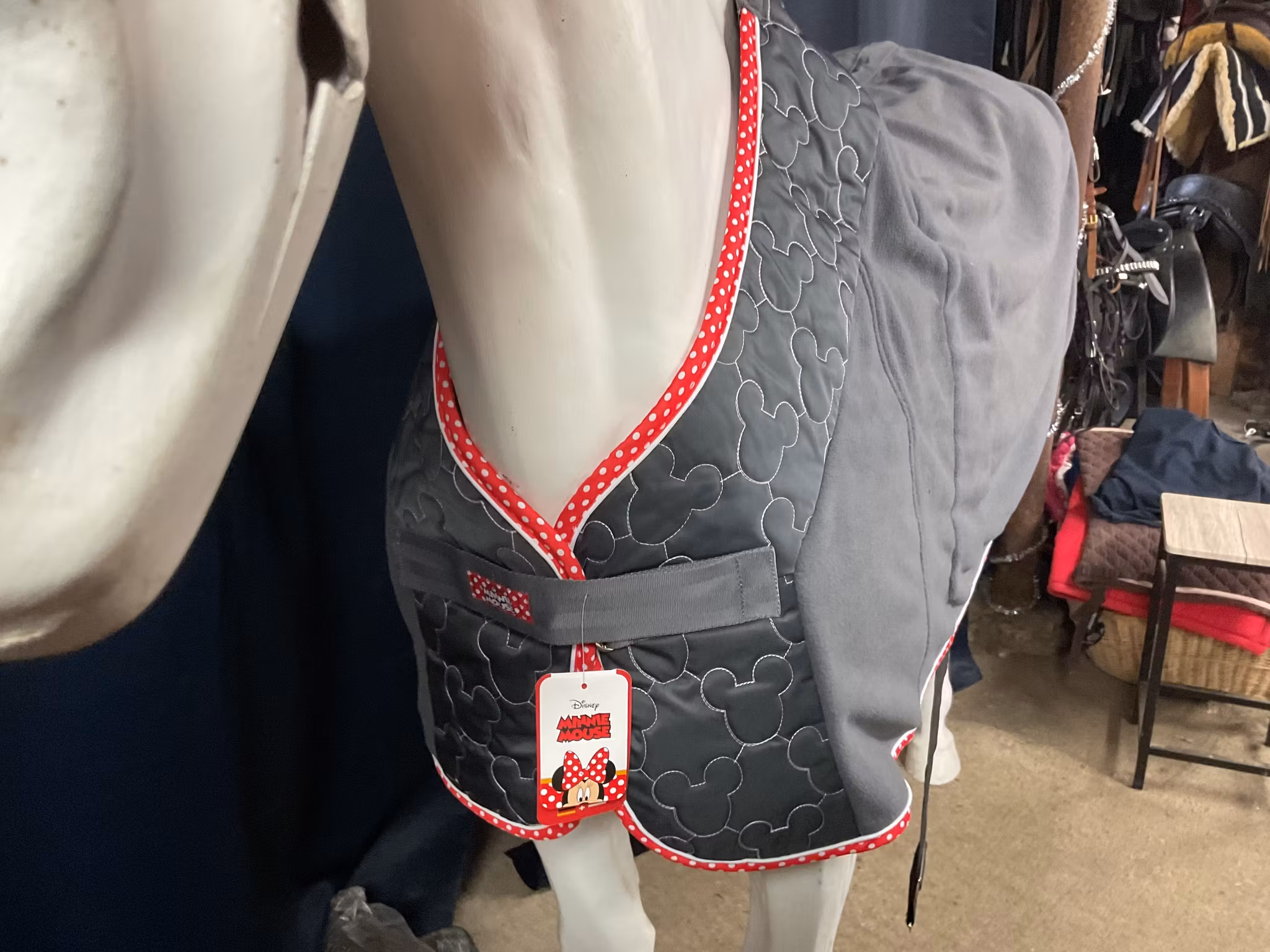 HKM minnie mouse,fleecetäcke,nytt,115 cm