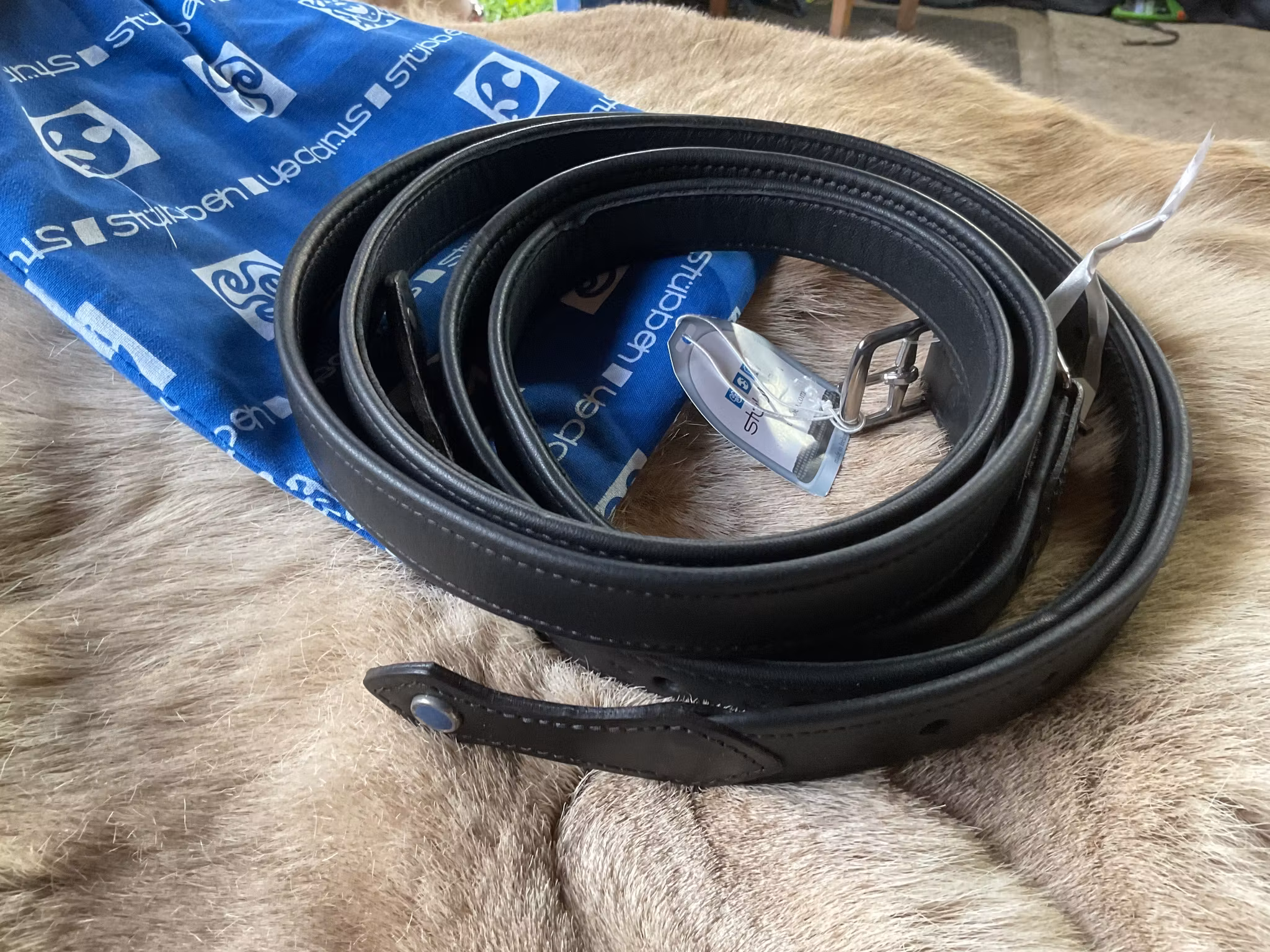 Stubben stigläder,svarta,m,nya