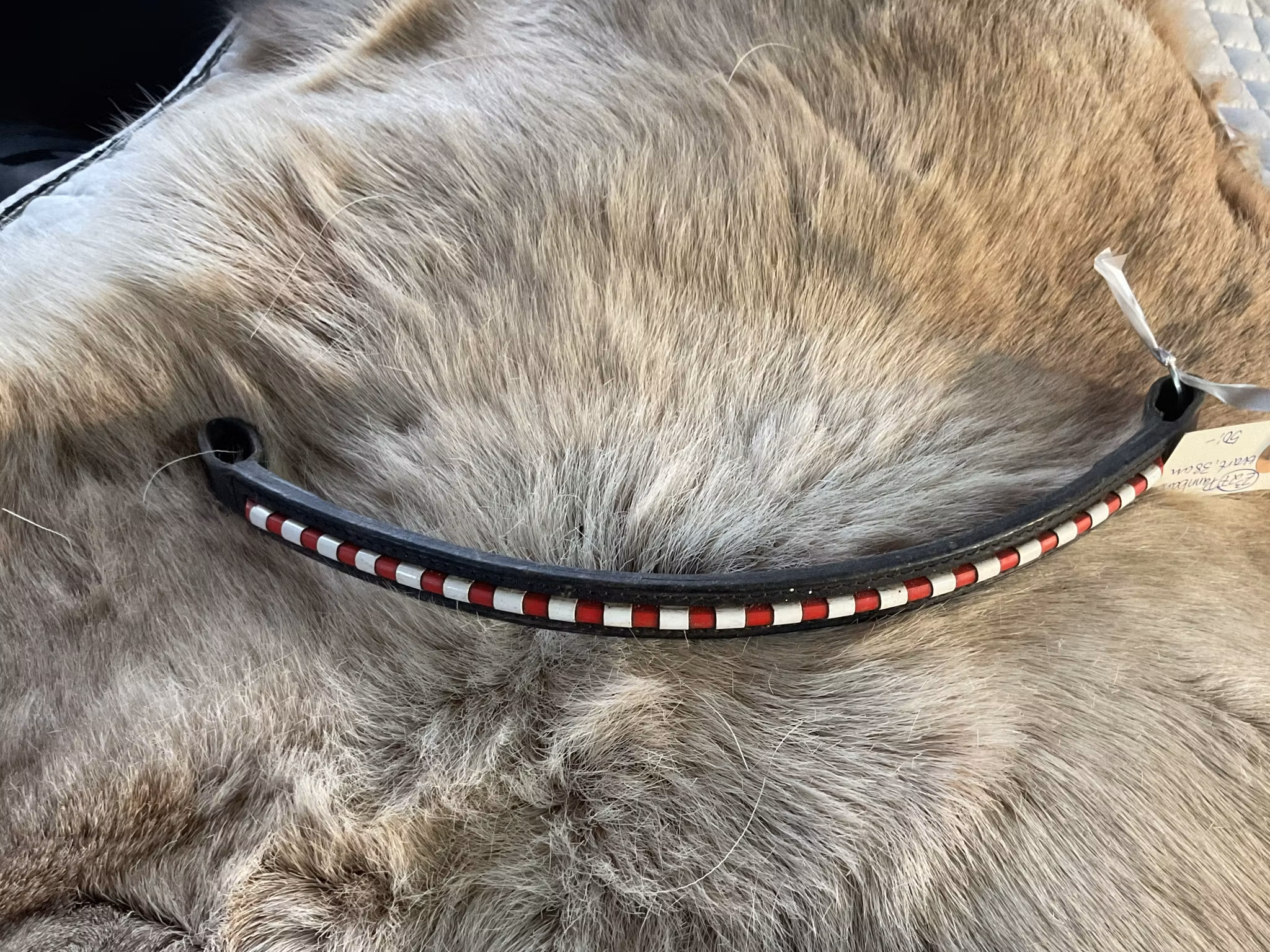 Pannband svart,38 cm