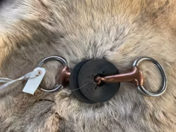 Eggbett,tvådelat kopparmundel, 13,5 cm