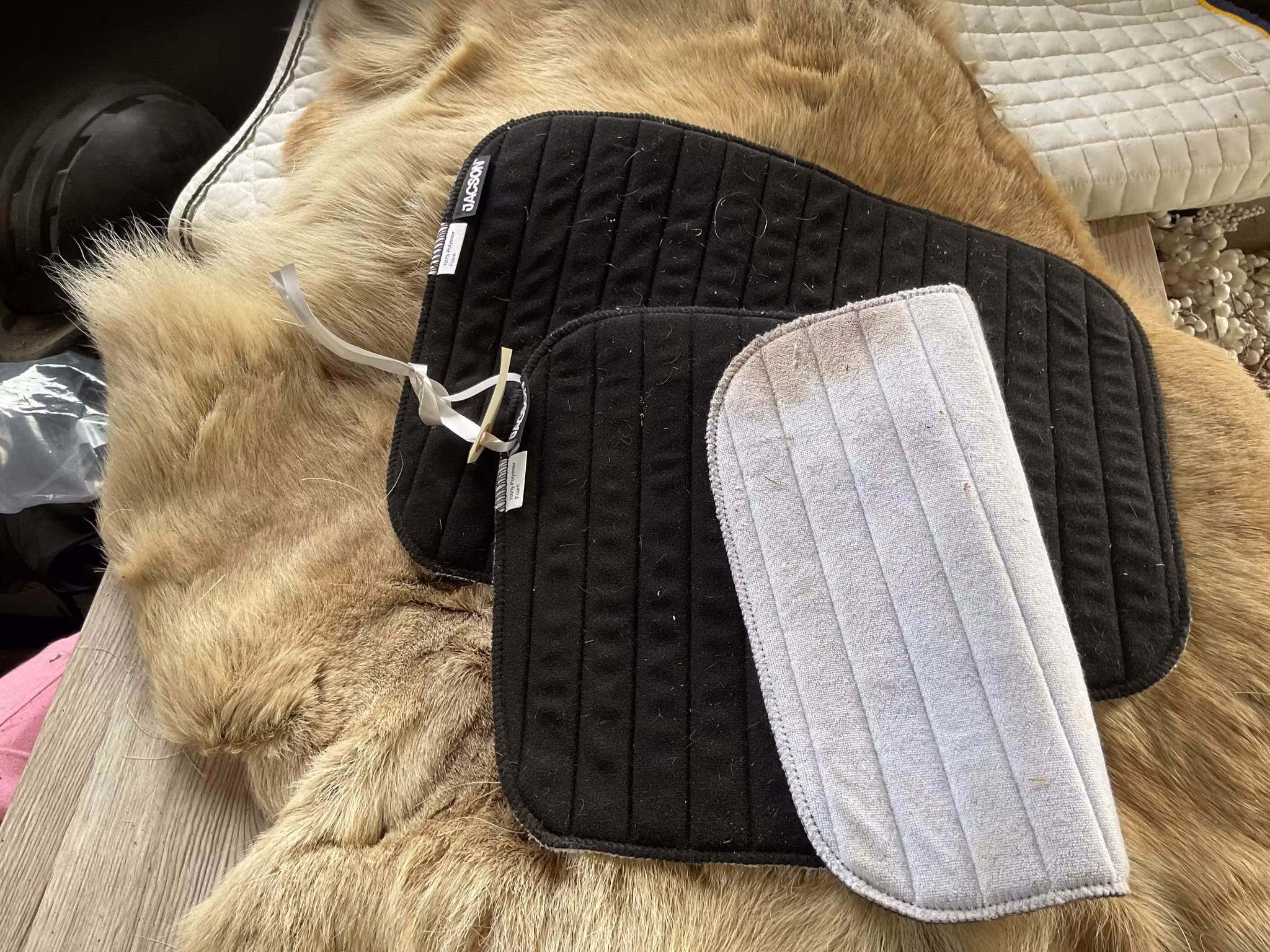 Jacson paddar,2-pack,svart/vita