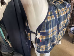Horse guard fleecetäcke,95 cm, fattas avtagbara kryssgjordar