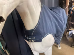 Bucas walker täcke,s,blått,fleece insidan