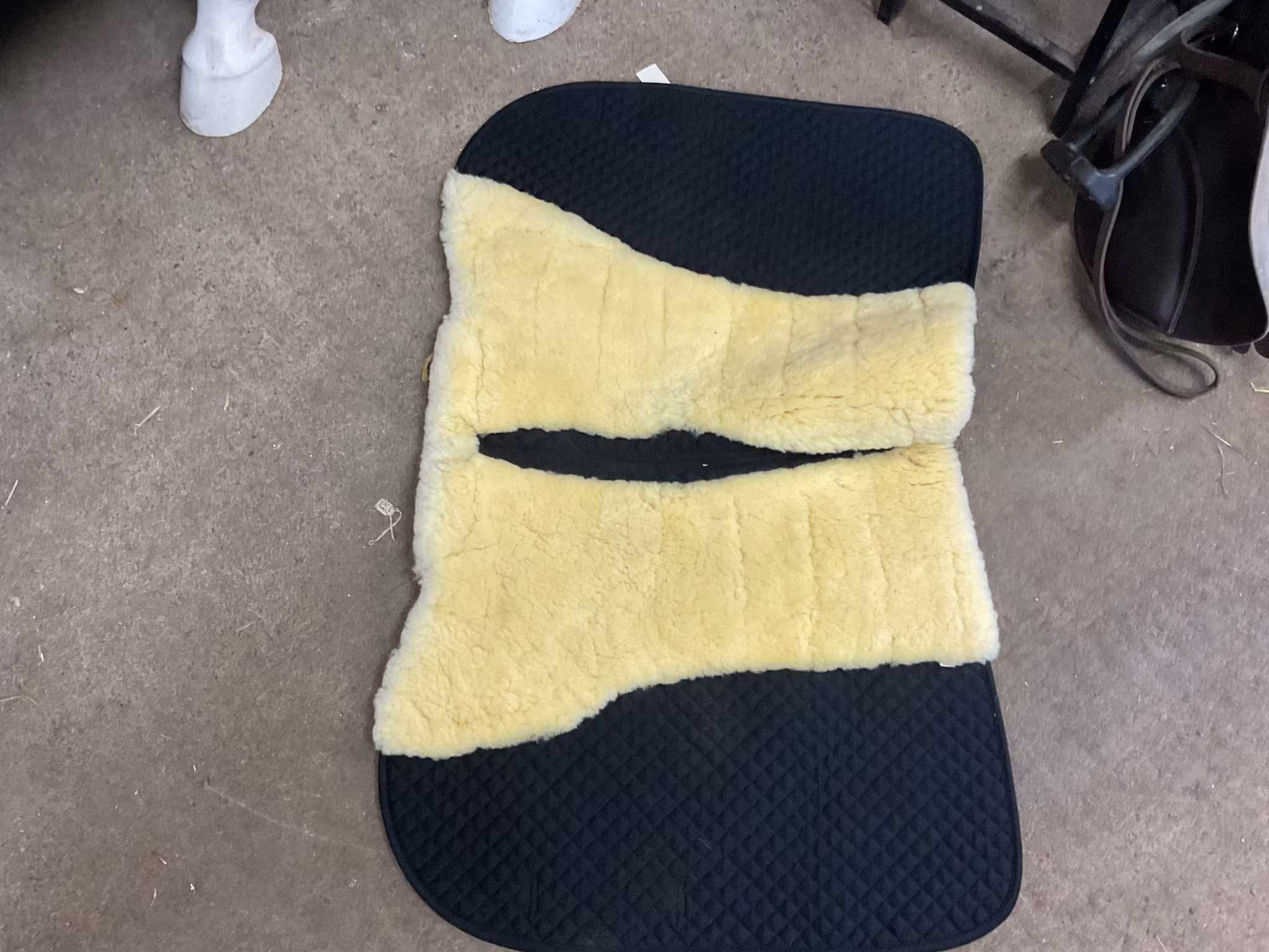 Genuine sherpa,schabrak med inbyggd padd,f,nyskick