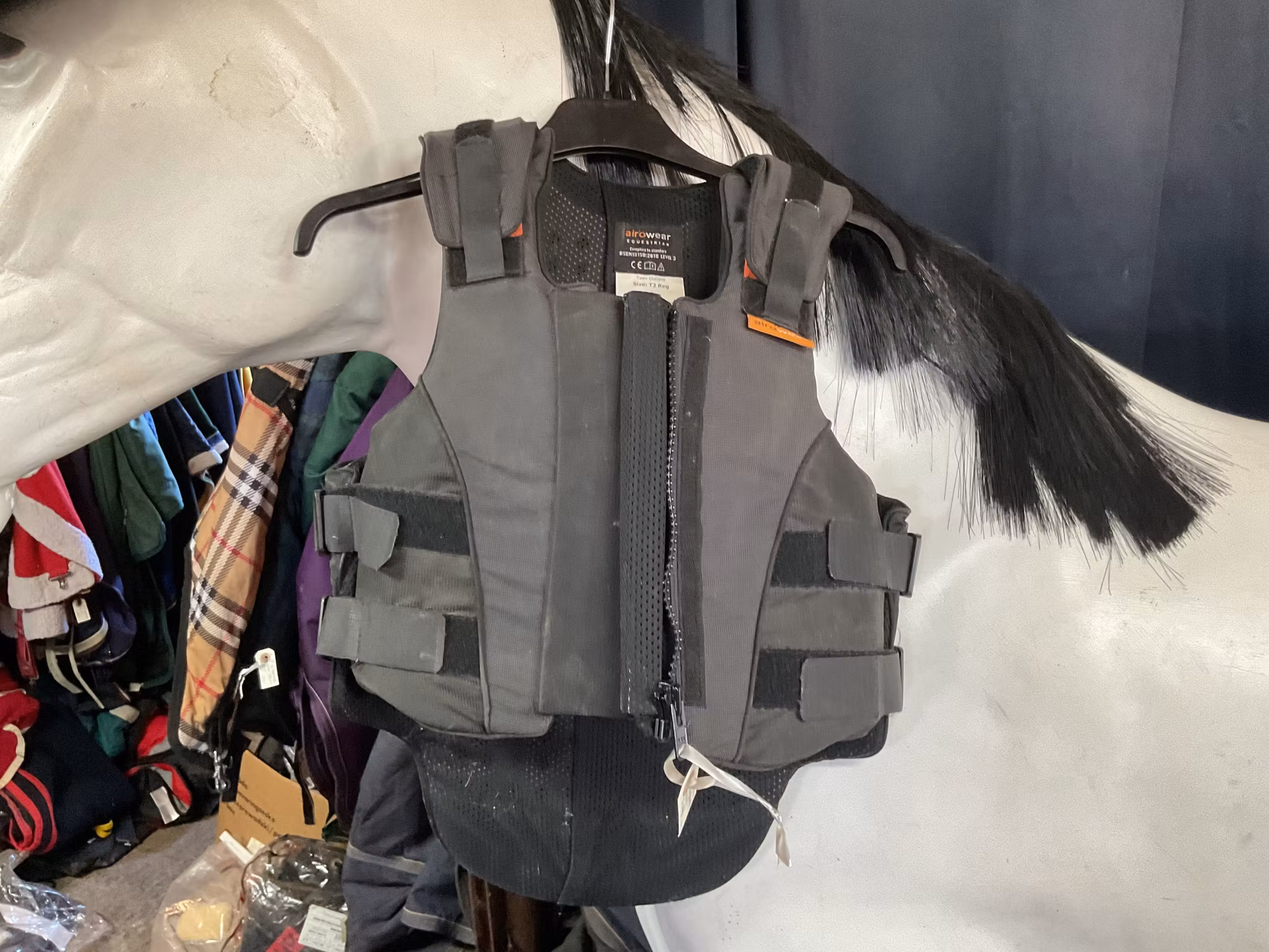 Airowear säkerhetsväst,svart,T2 reg,