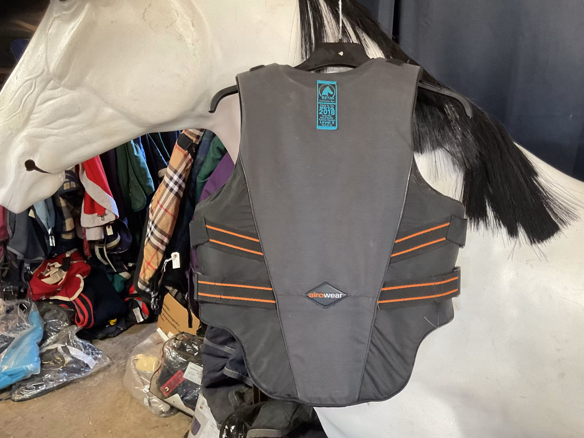 Airowear säkerhetsväst,svart,T2 reg,