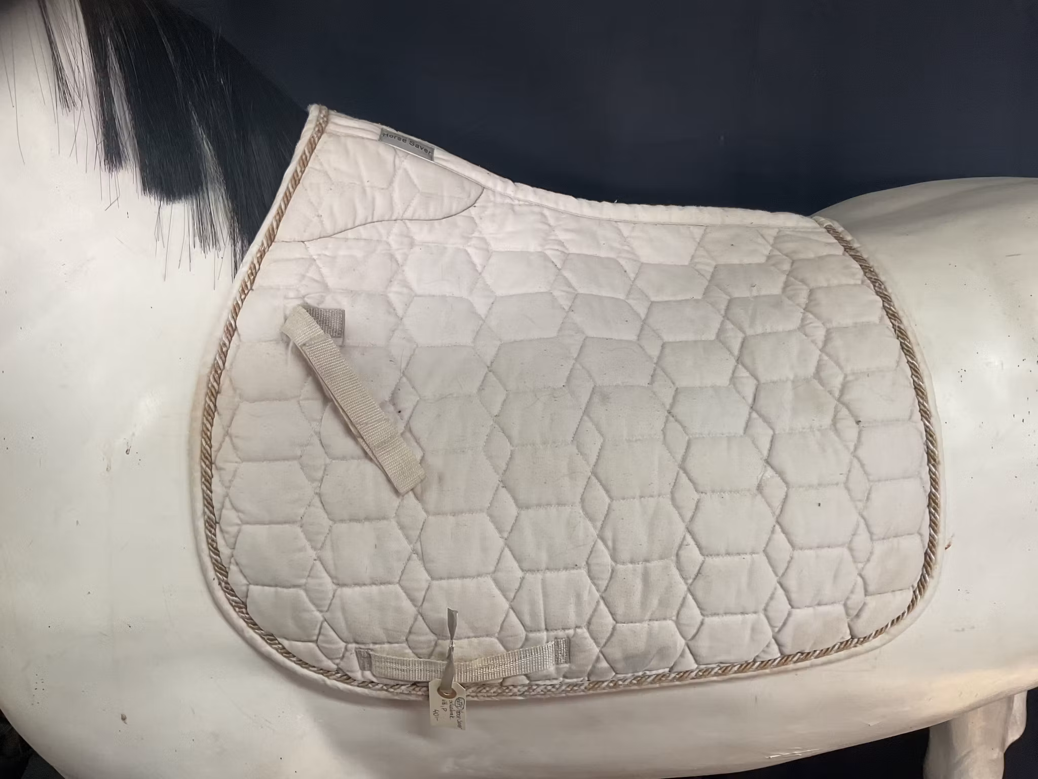 Horse saver schabrak,vitt,p