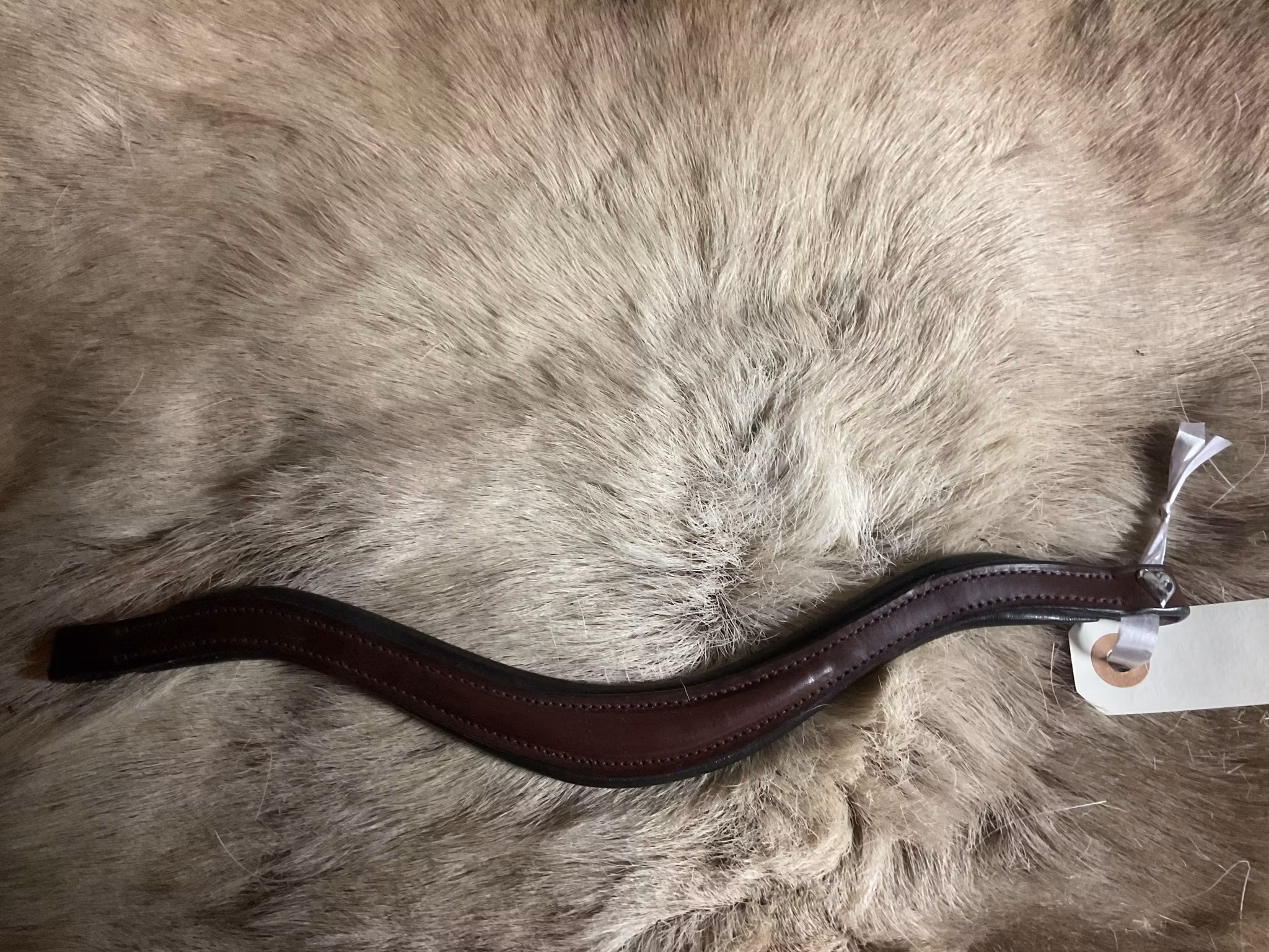 Eqviptus pannband,brunt,nytt,32 cm