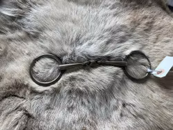 Tredelat bett,mässing, 12,5 cm