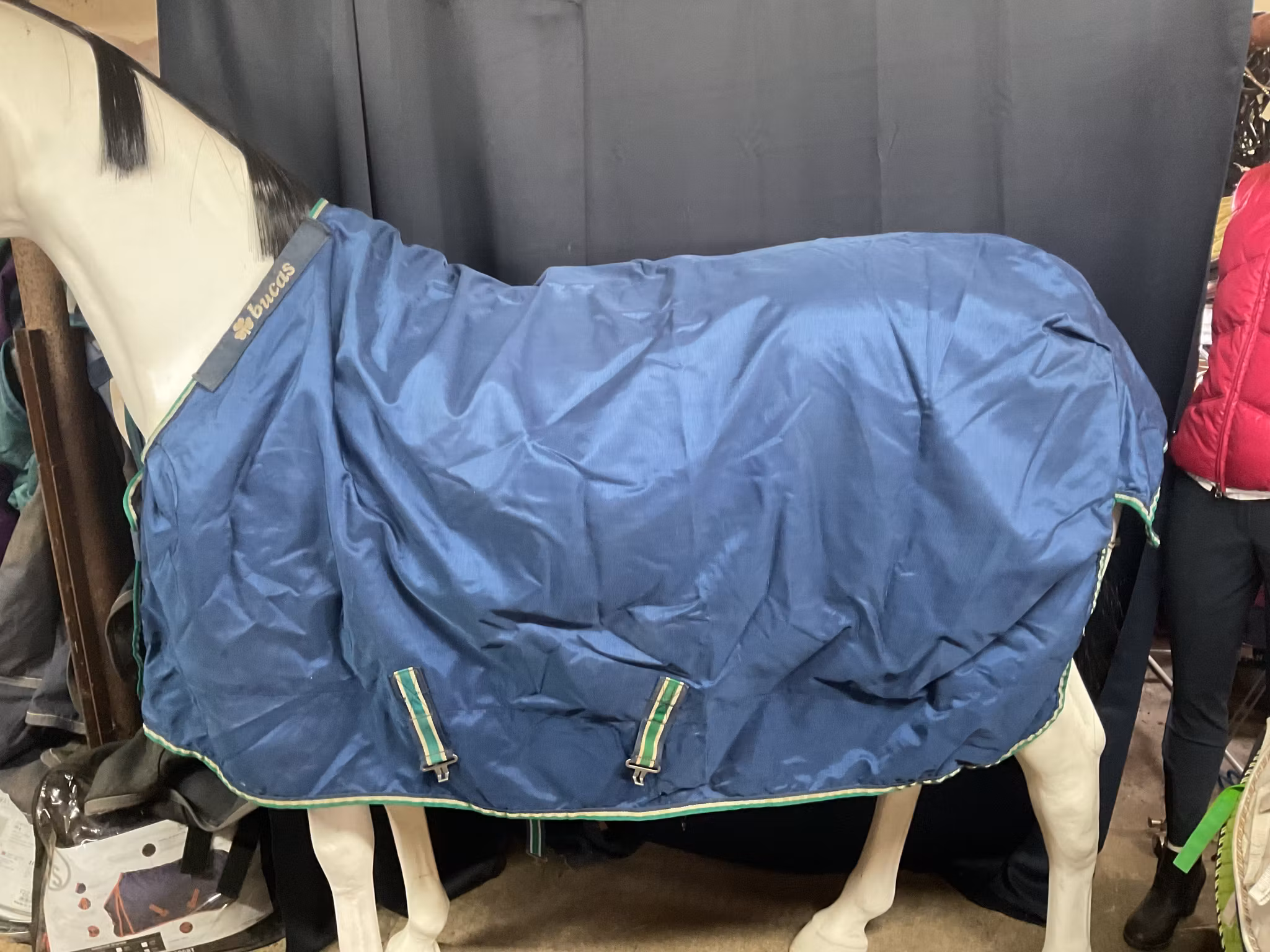 Bucas täcke,fleece insidan, 135 cm