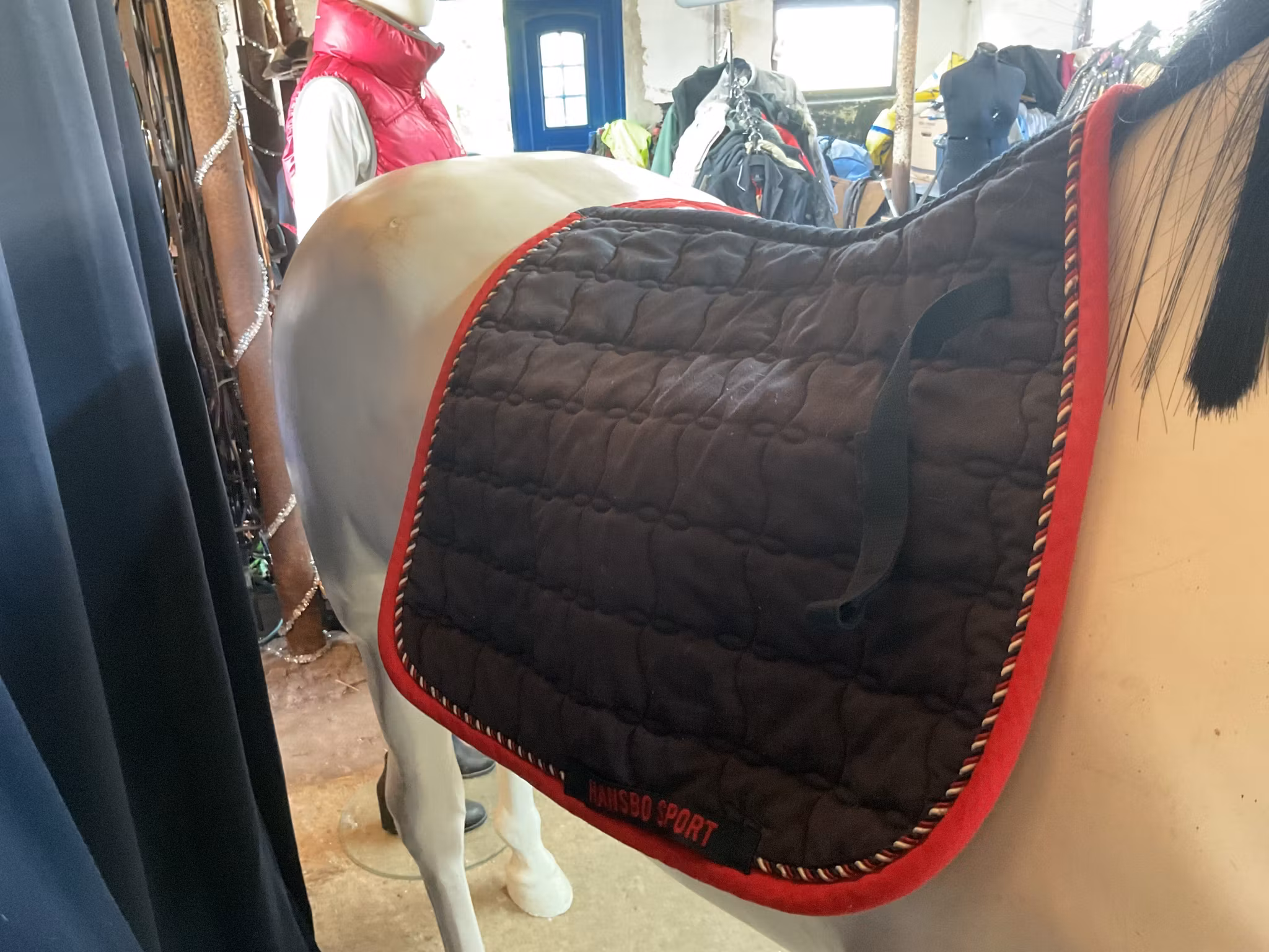 HS schabrak,blått,f,dressyr