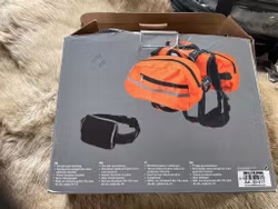 Klövjeväska hund,ny