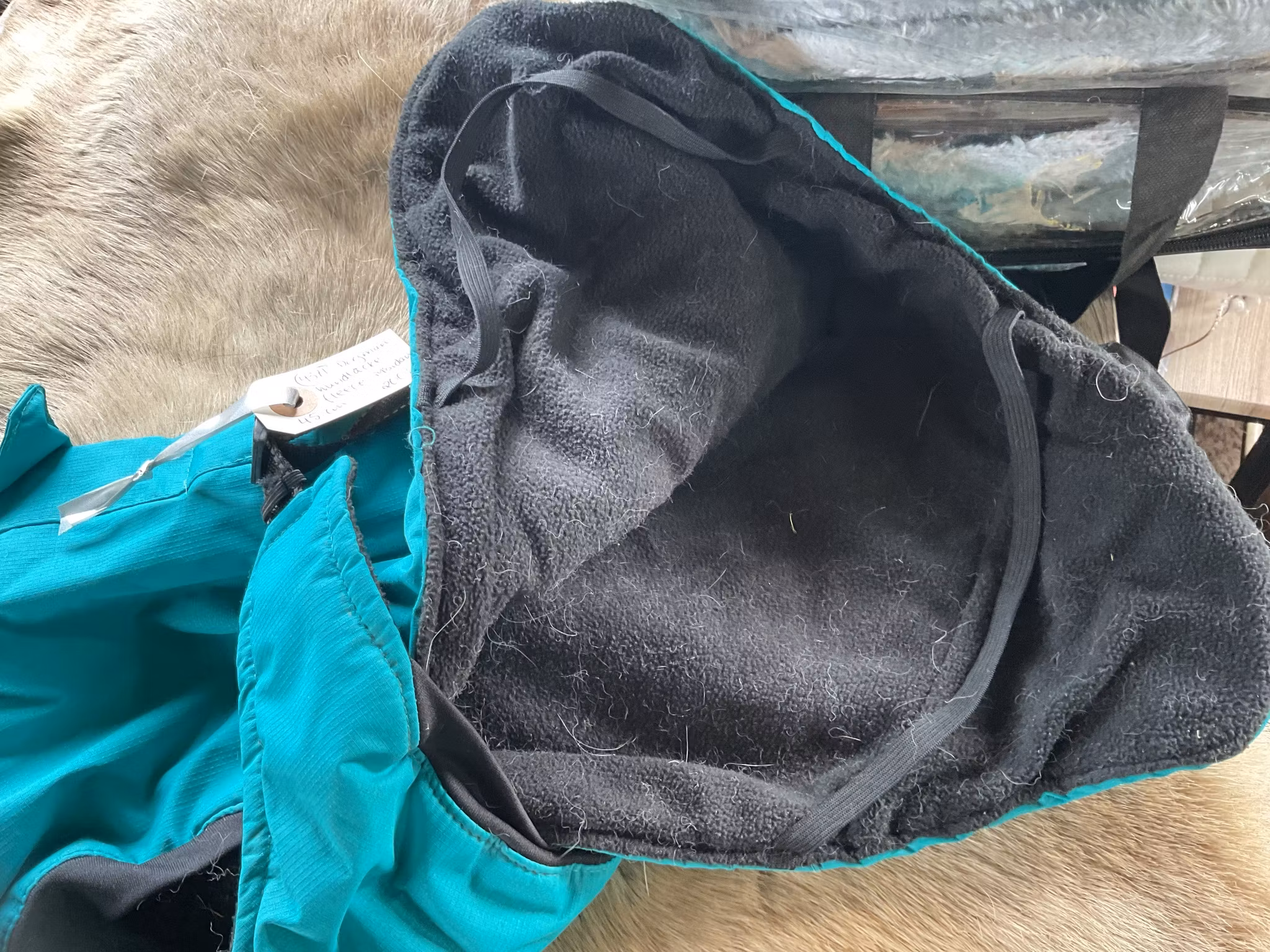 Dogman hundtäcke,fleece insidan,45 cm
