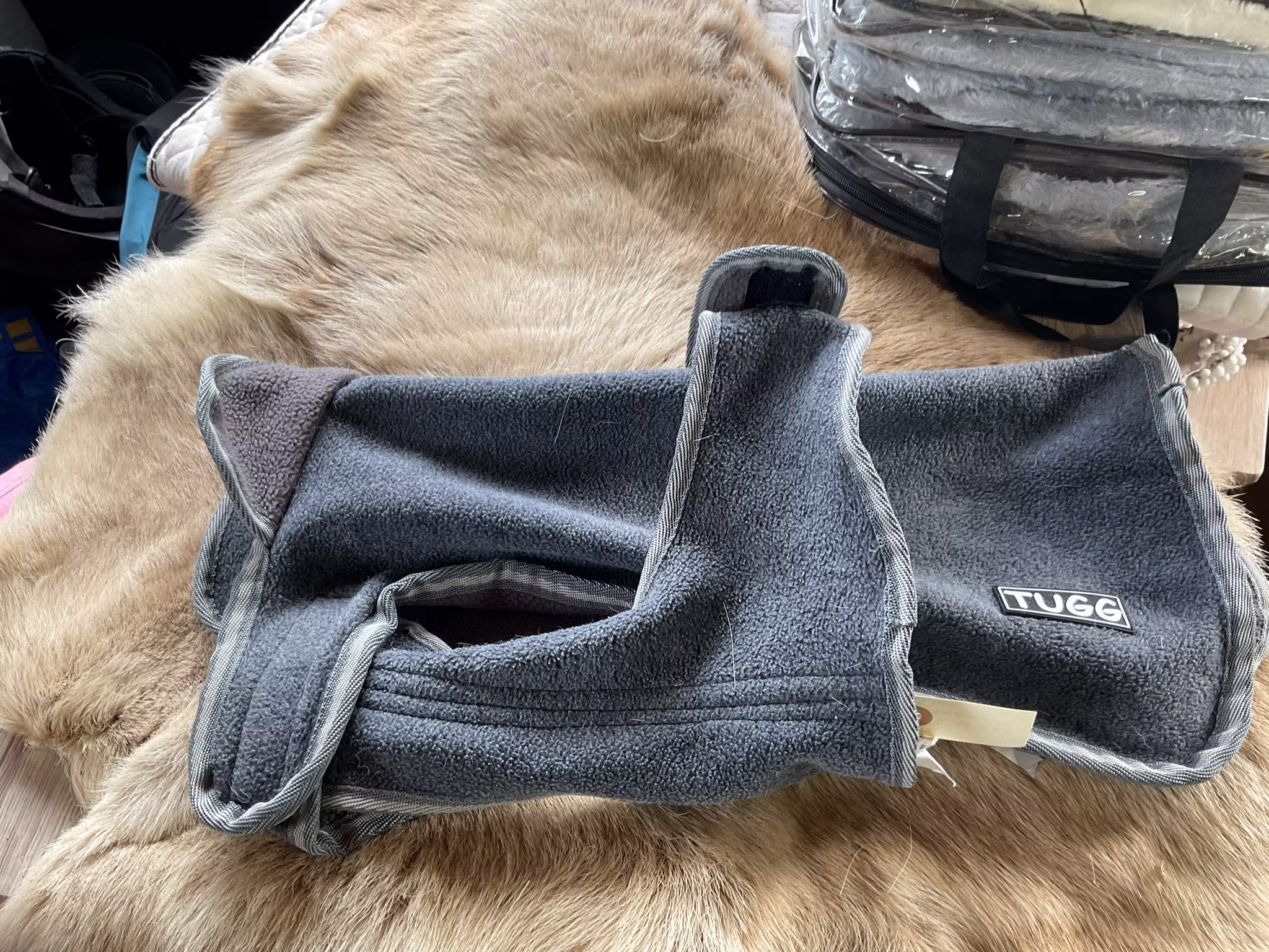 TUGG hundtäcke,fleece,grått, 45 cm