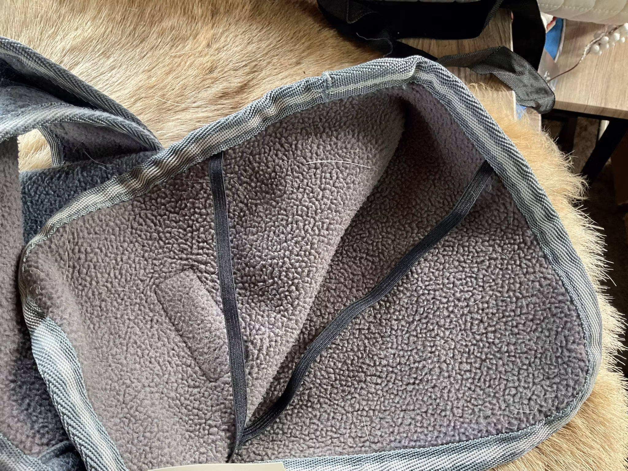 TUGG hundtäcke,fleece,grått, 45 cm