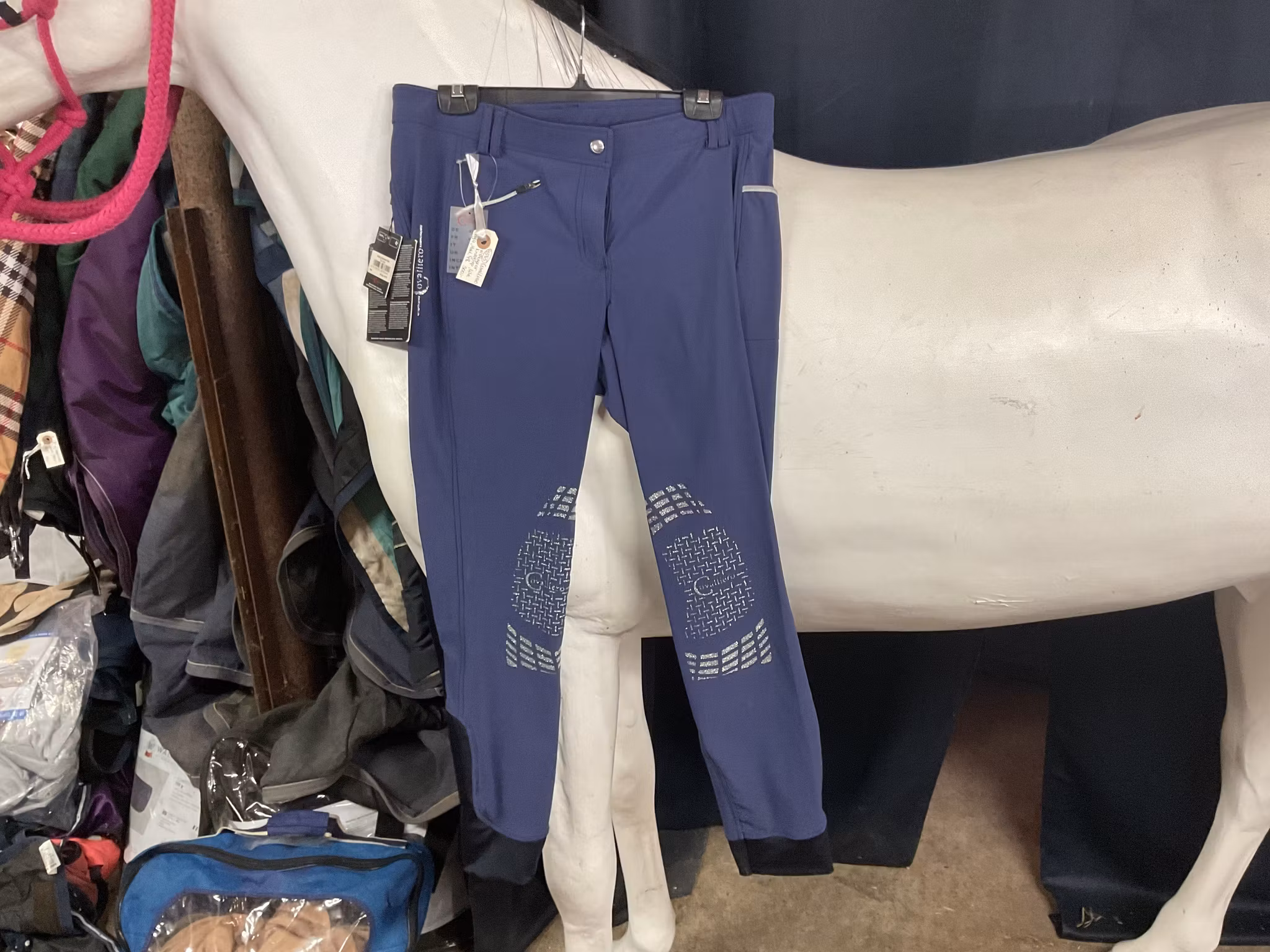 Covalliero ridbyxor,knägrip,lila,nya, ital 48