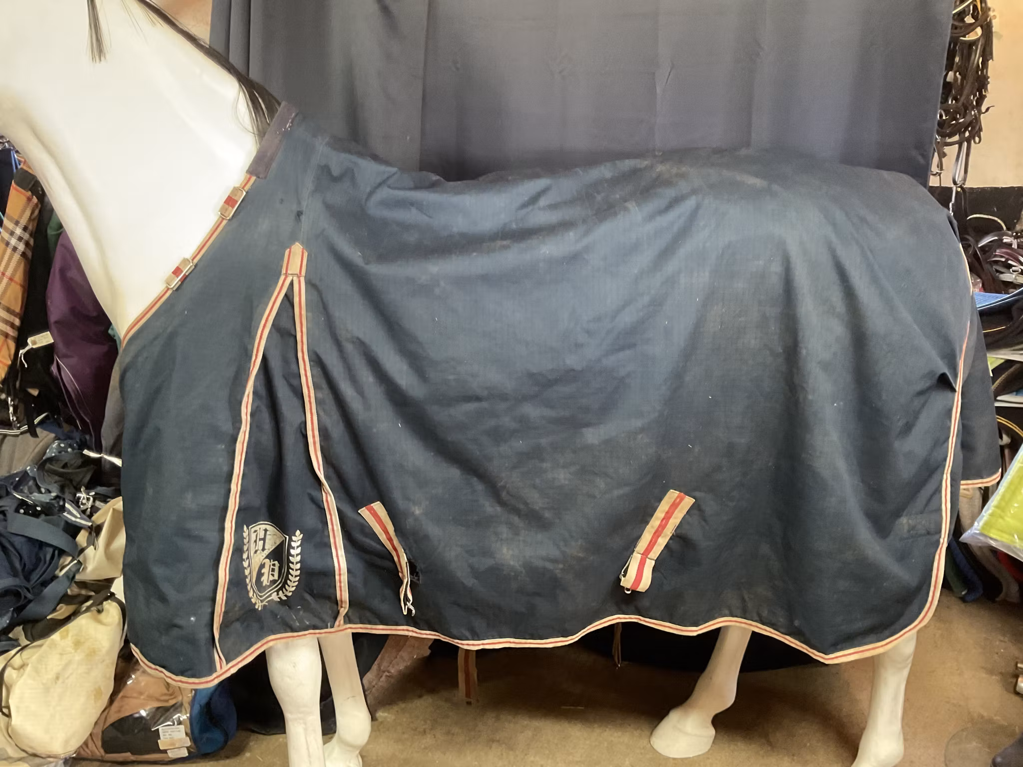 Täcke 50 gr,135 cm,lagat,hål insidan