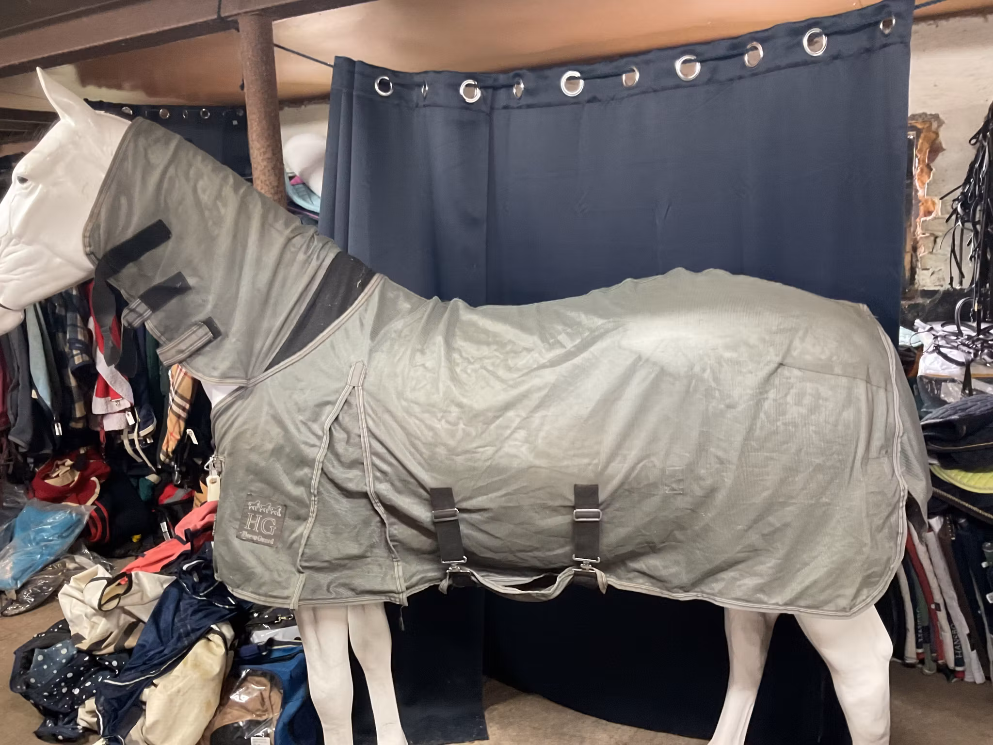 HG flugtäcke med hals,115 cm