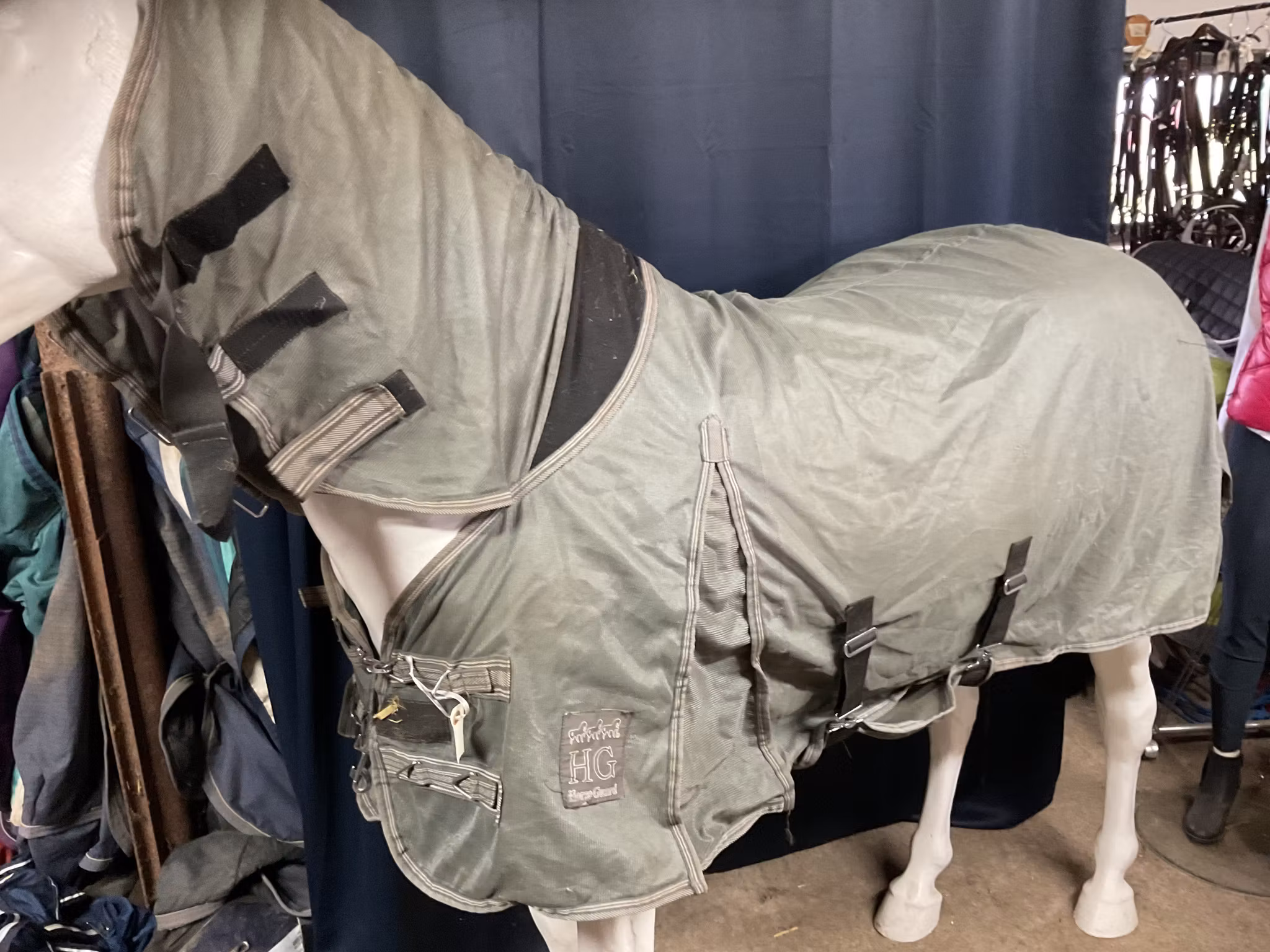 HG flugtäcke med hals,115 cm