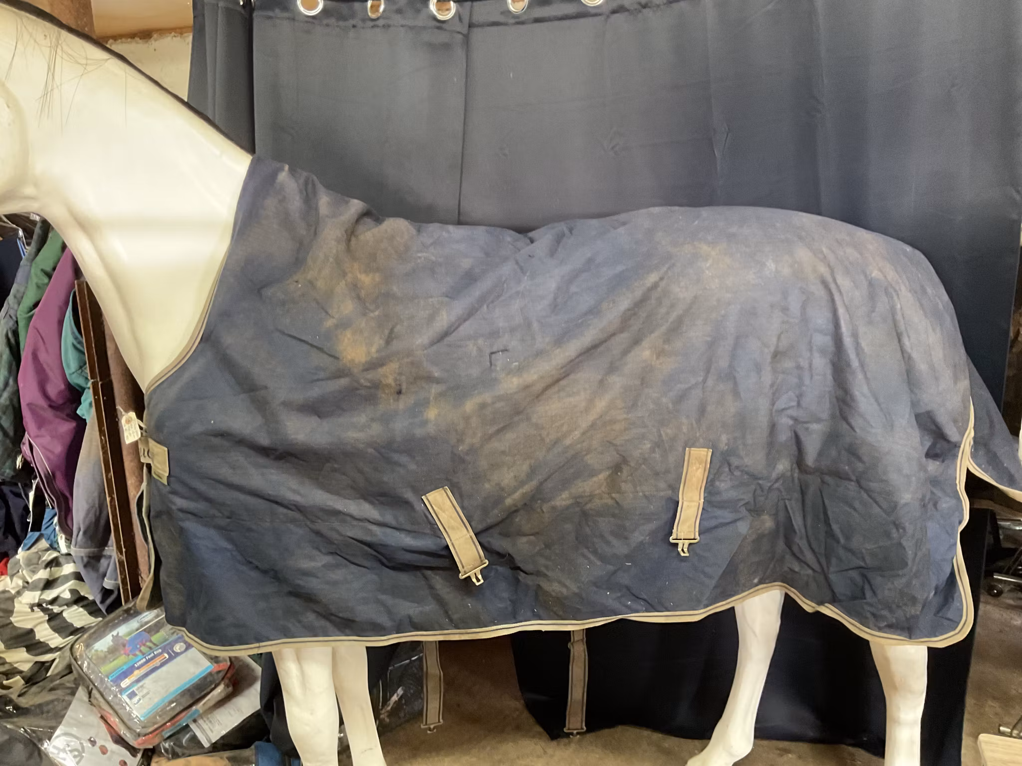 Bucas freedom täcke, 140 cm, 100 gr, otvättat, ett hål