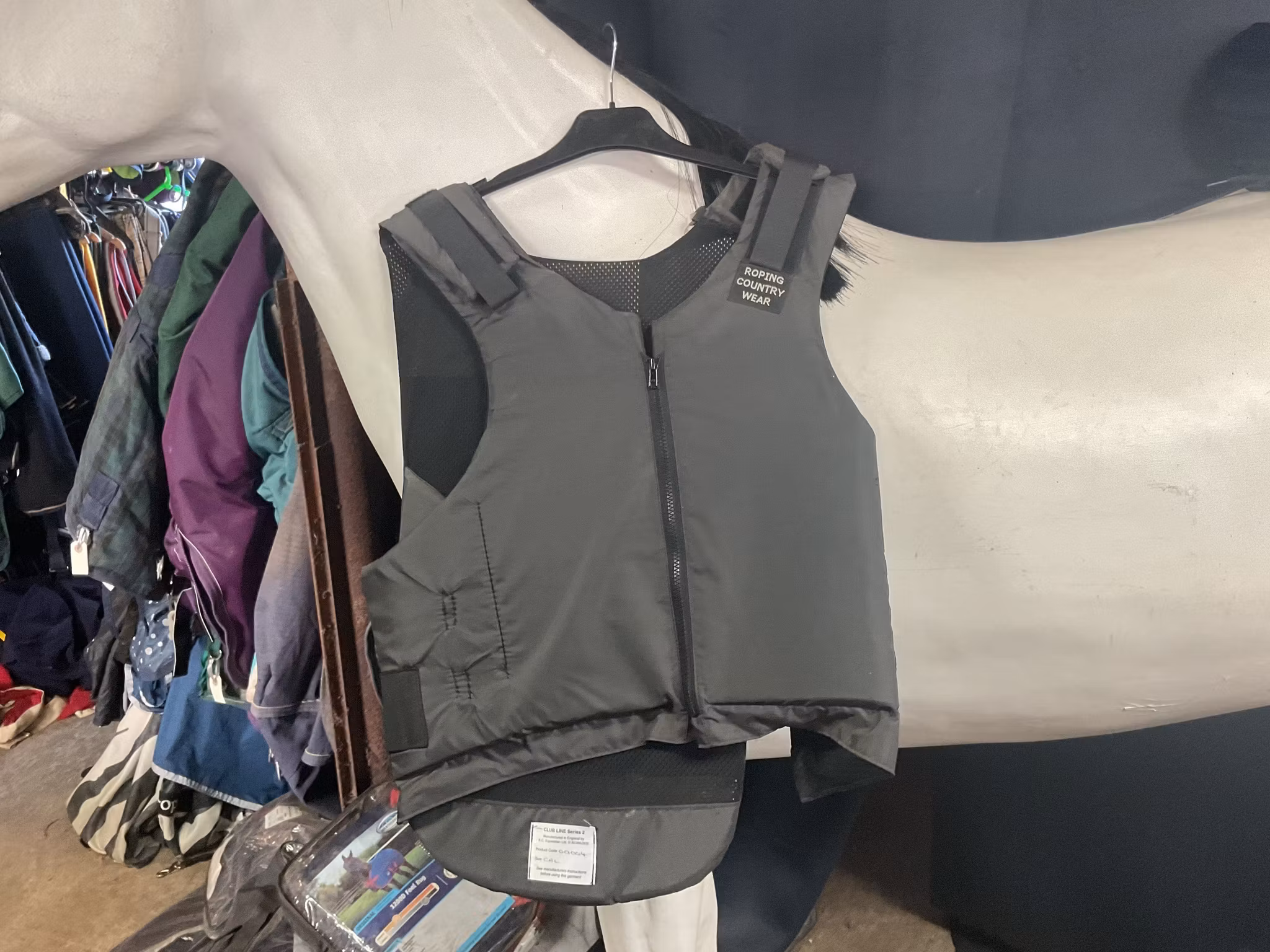 Roping country wear säkerhetsväst,stl CAL
