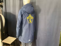 Craft lång jacka,blå,s