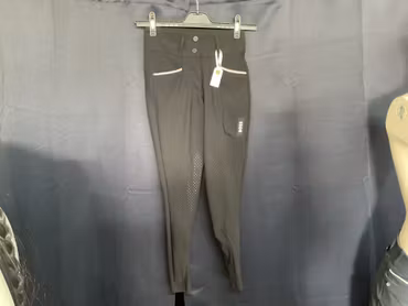 Boss equestrian ridbyxor,svarta,halfgrip, xxs,nya