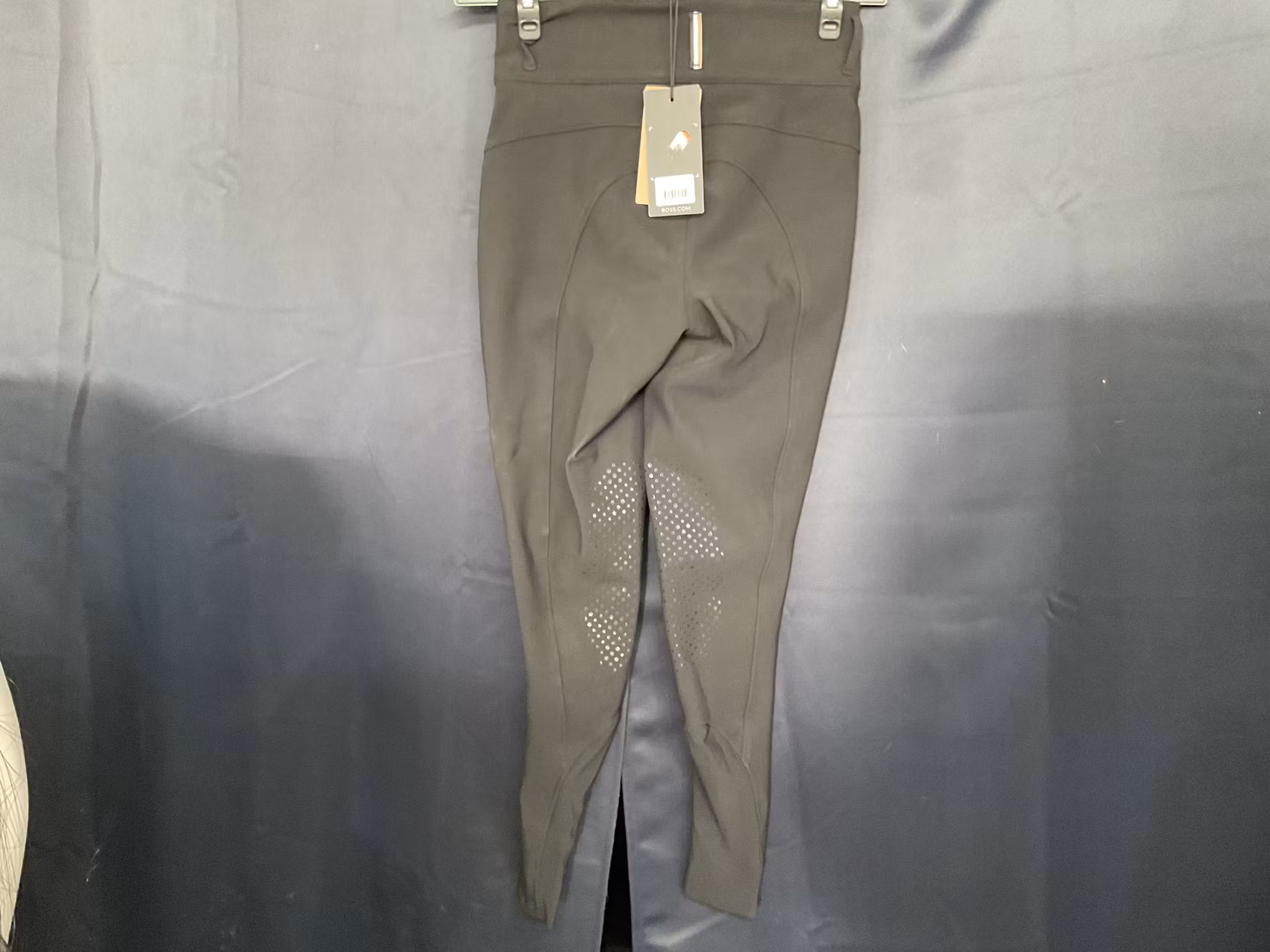 Boss equestrian ridbyxor,svarta,halfgrip, xxs,nya