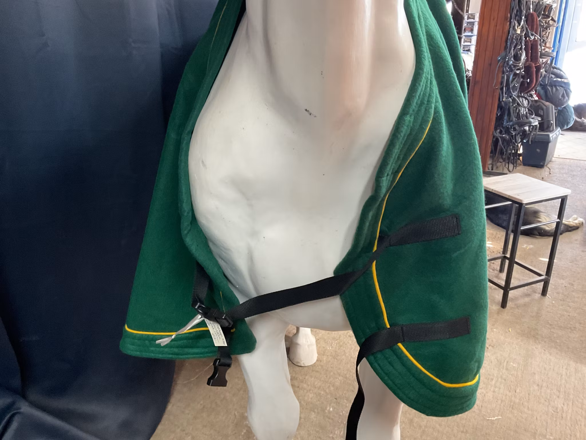 Sjöhagen wear fleecetäcke,grönt,135 cm, nytt