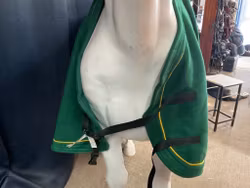 Sjöhagen wear fleecetäcke,grönt,135 cm, nytt