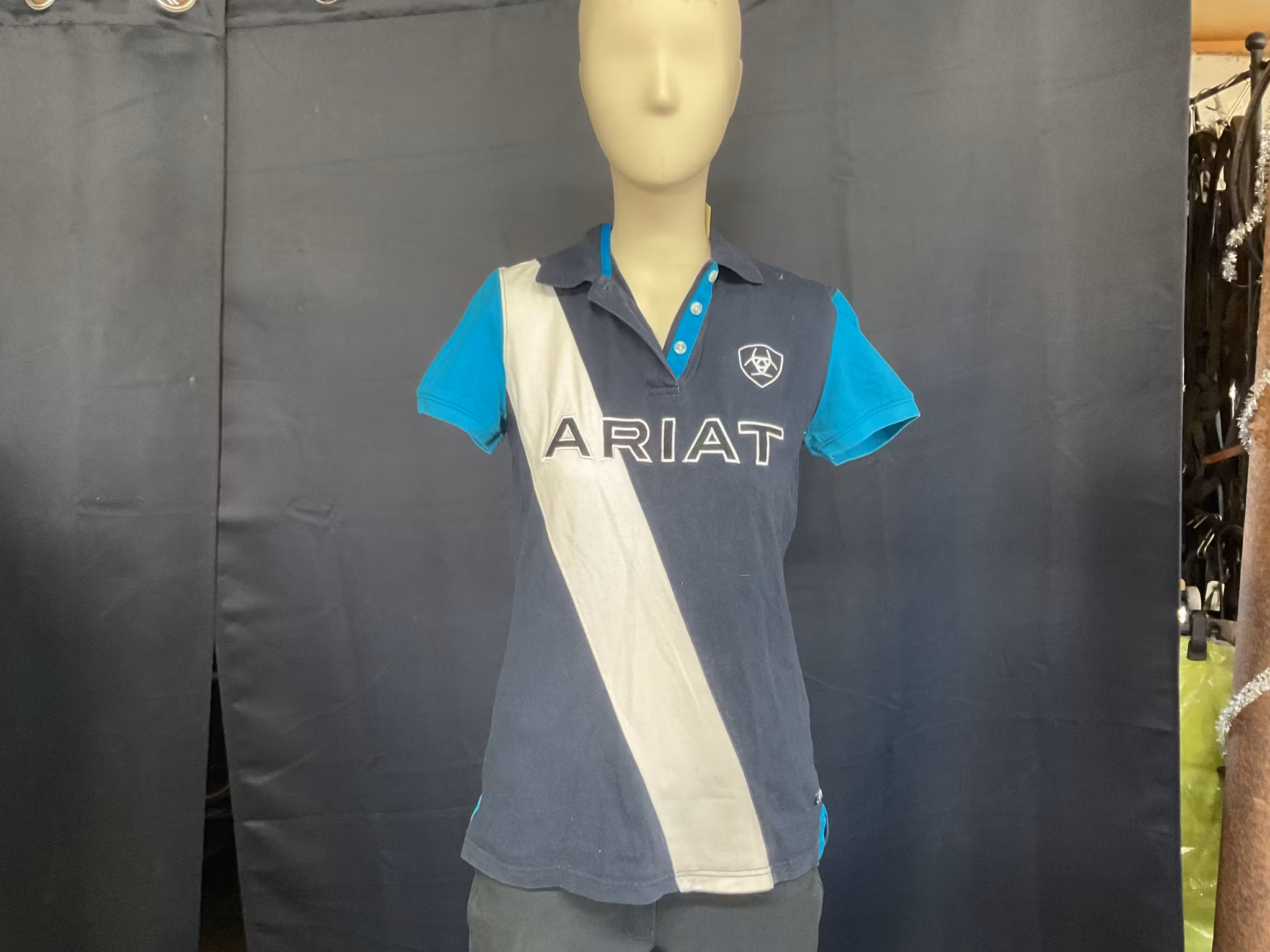 Ariat pike’tröja,blå,s