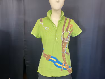 Ralph lauren pike’tröja,grön,s