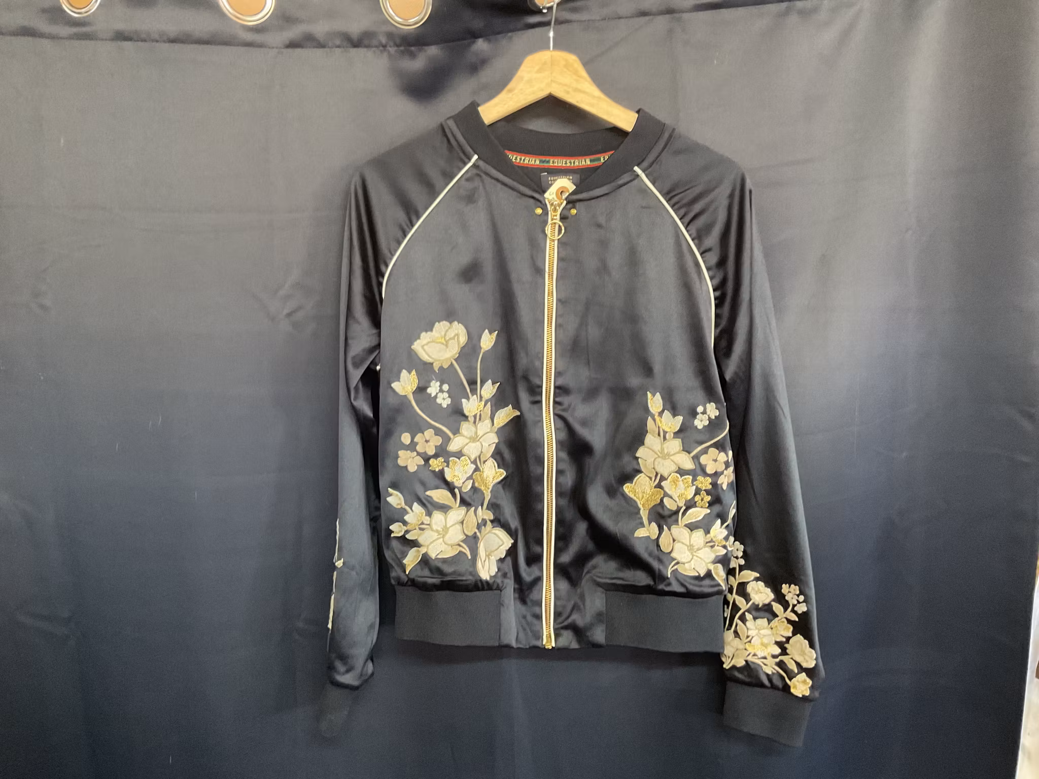 Equestrian gina tricot kofta,blå,s