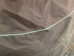 Täcke,135 cm, 250 gr,brunt