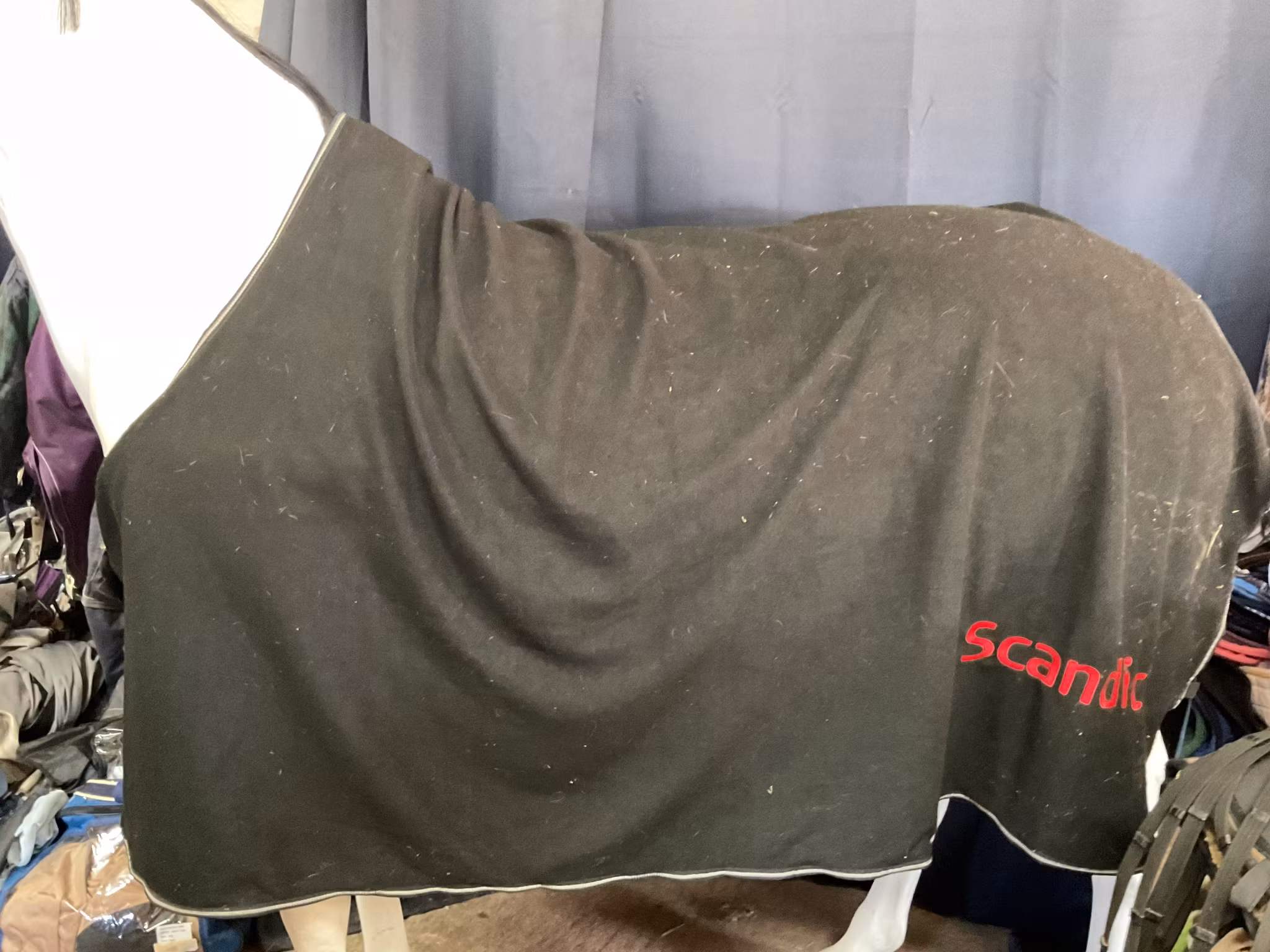 Horseware fleecetäcke, 140 cm, svart