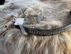 Pannband 40 cm, svart med bling