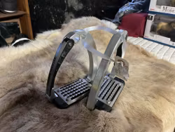 Acavallo alupro stigbyglar, 11 cm, svart/grå