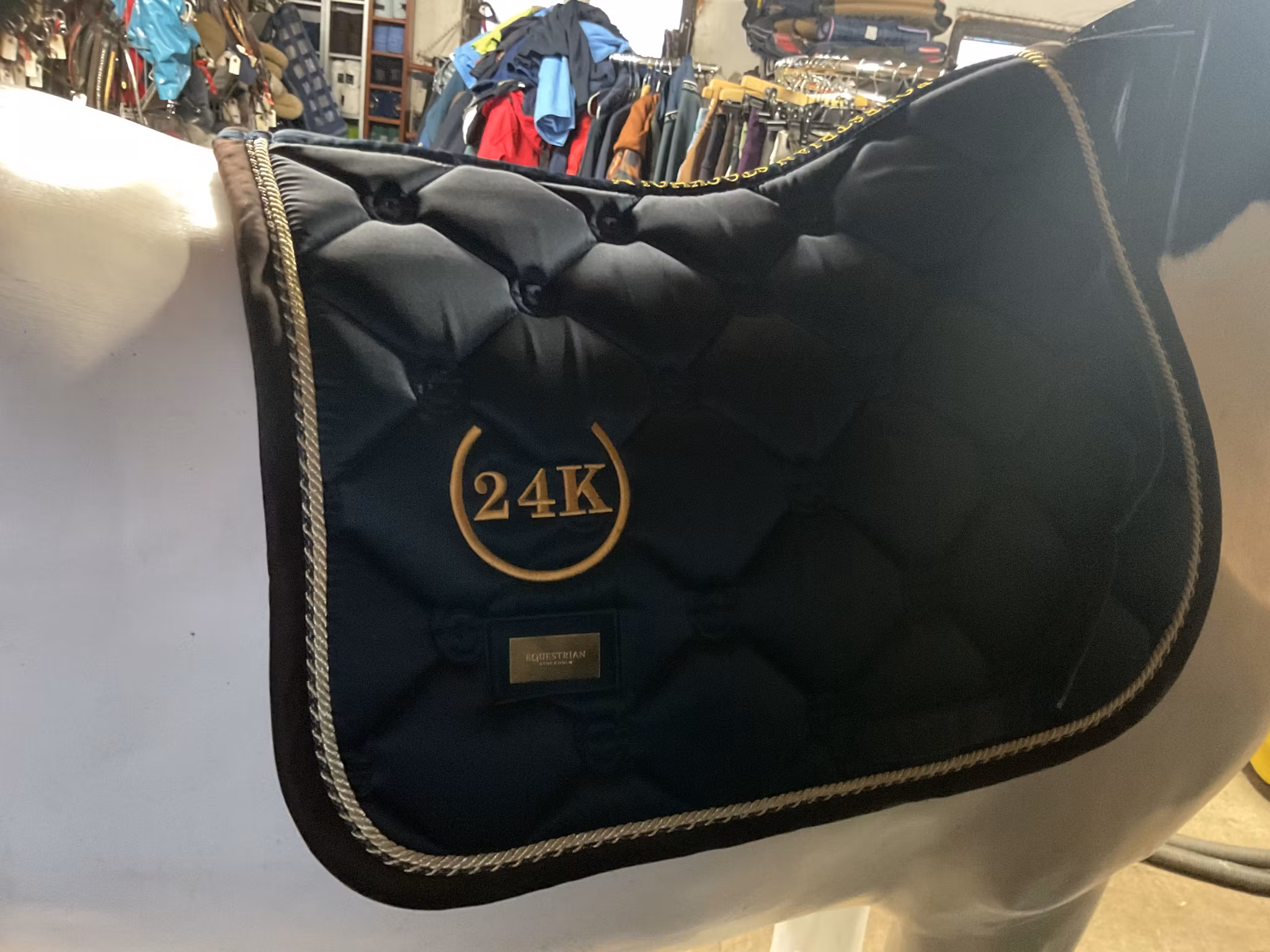 Equestrian stockholm schabrak,f,mörkblått