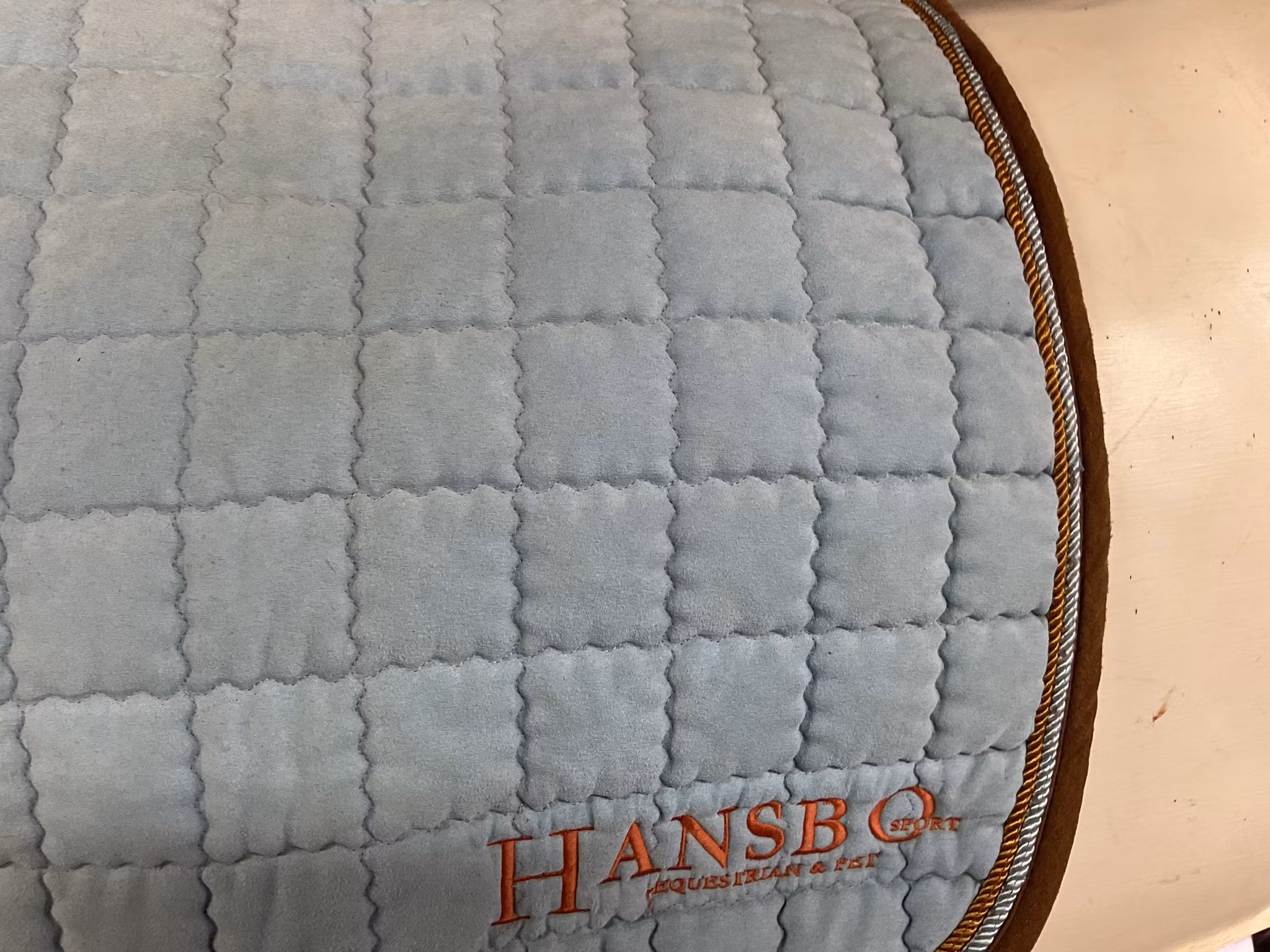 Hansbo schabrak,p, blått