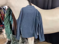 Pikeur fleecekofta,blå,L