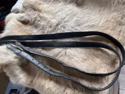 Stubben stigläder, svarta, 125 cm