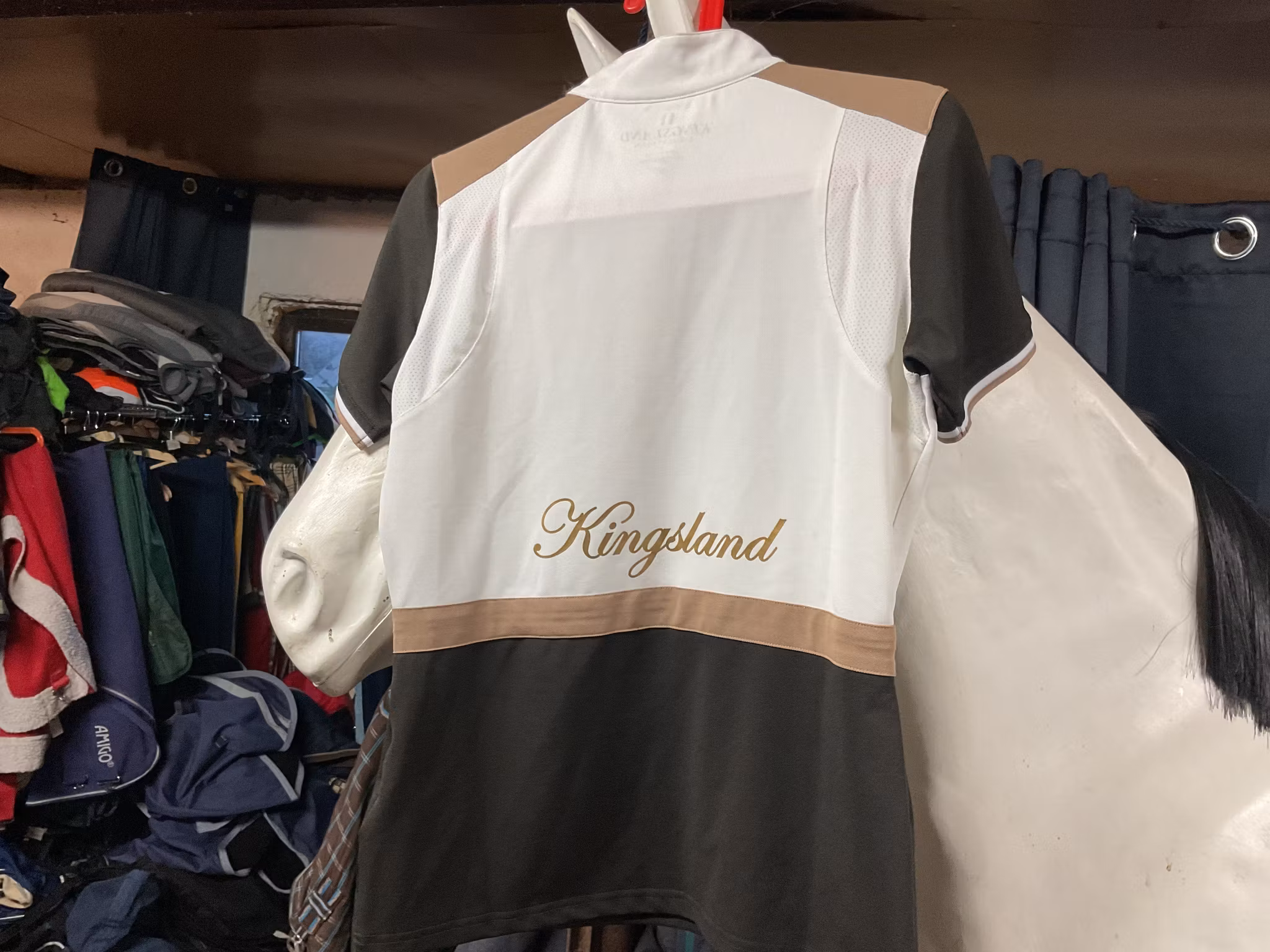 Kingsland tävlingspike’, vit/brun, m